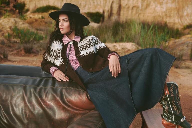 Trendyolmilla ve Eylül Lize Kandemir�den  Western Esintili Koleksiyon